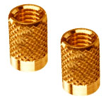 Brass Cross Knurled Inserts